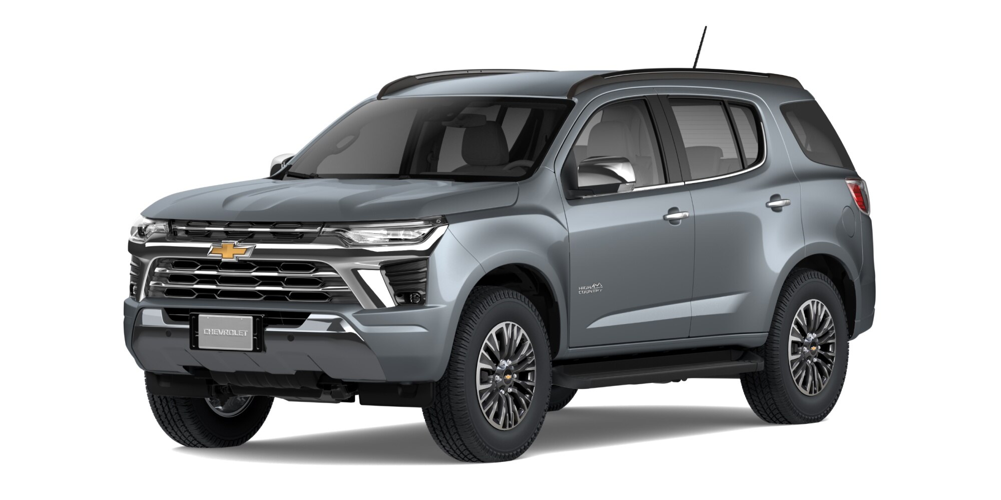 Chevrolet Trailblazer na cor Prata Shark